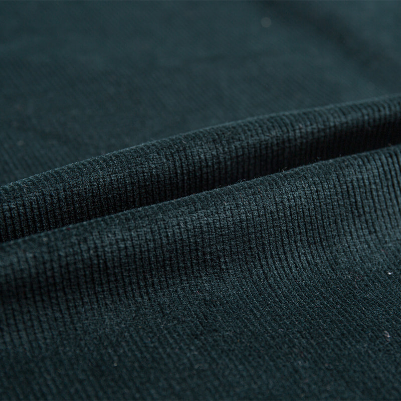 Moisture-Wicking Breathable Polyester Viscose Corduroy Fabric