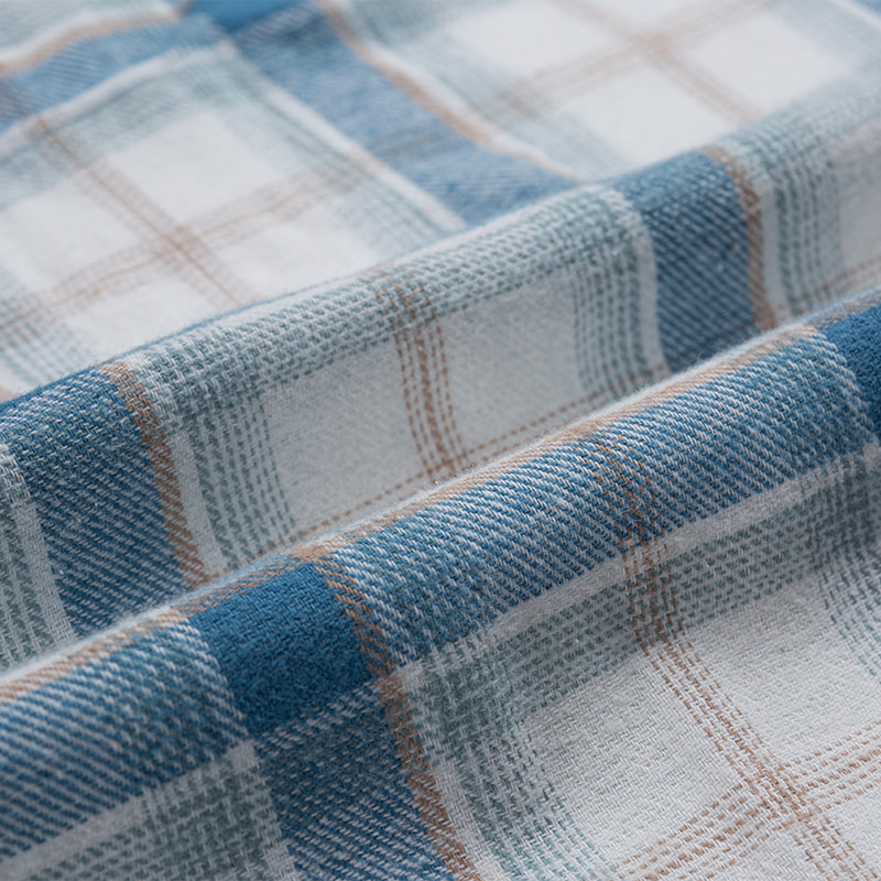 Color Fastness Yarn Dyed Polyester Check Fabric for Bow Ties