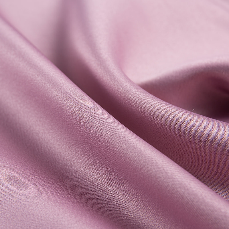Wrinkle Resistant Silky Polyester Satin Fabric for Apparel