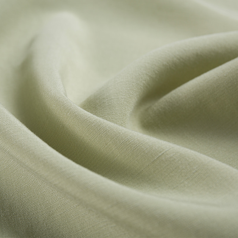 Skin Friendly Touch Breathable Plain Weave Tencel Fabric for Pajamas