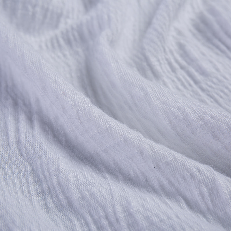 Lightweight Breathable Cotton Crepe Fabric for Blouses & Camisoles
