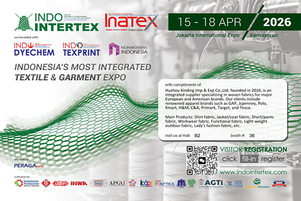 Indonesia's Most Integratedtextile & Garment Expo